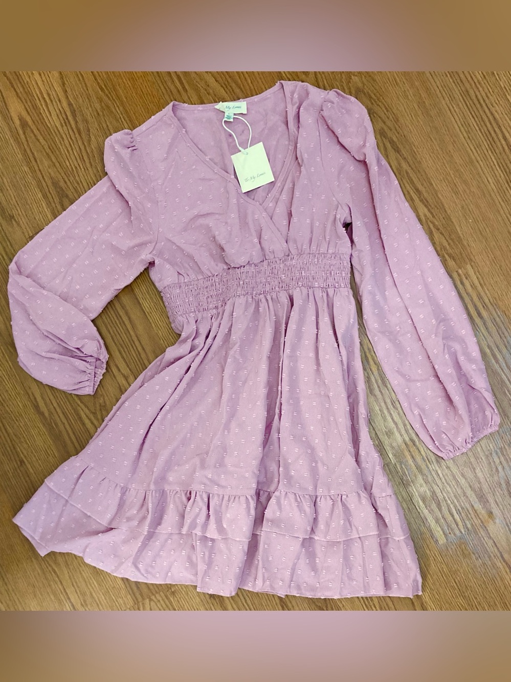 To My Lovers Pink Mini Dress